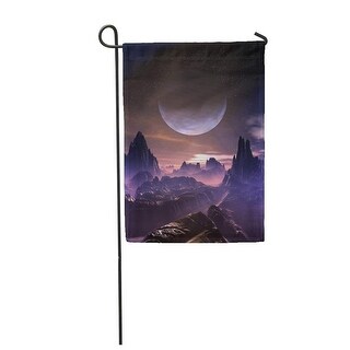Overstock Background Alien Planet 3d Rendered Computer Artwork Fiction Science Scifi Garden Flag Decorative Flag House Banner All Seasons From Overstock Com Daily Mail