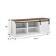 preview thumbnail 3 of 17, Walker Edison 48-inch Sliding Barn Door Bench