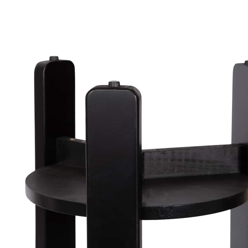 Kate and Laurel Foxford Round Wood Side Table