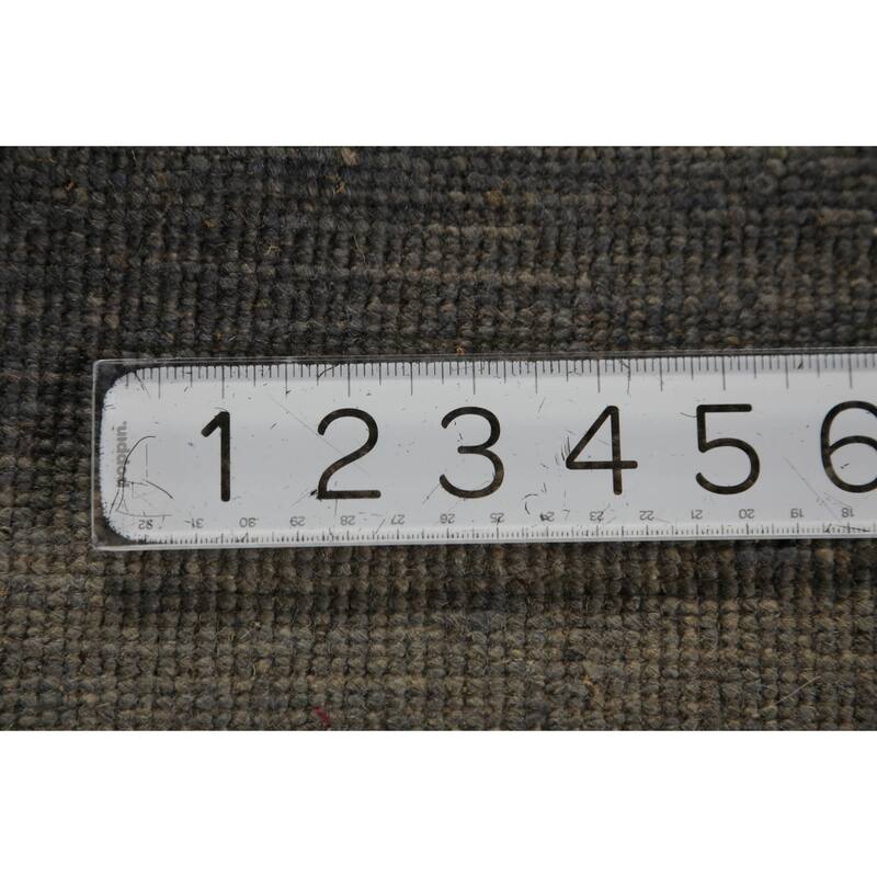 Modern Gabbeh Oriental Foyer Rug Hand-Knotted Wool Carpet - 3'4" x 5'0"