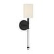 preview thumbnail 13 of 13, Savoy House Fremont Single Light Wall Sconce Matte Black