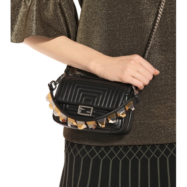 fendi leather shoulder strap