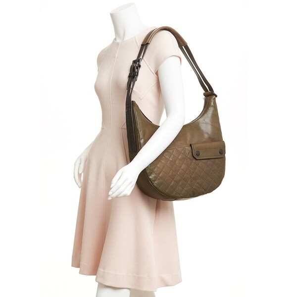 frye samantha quilted hobo