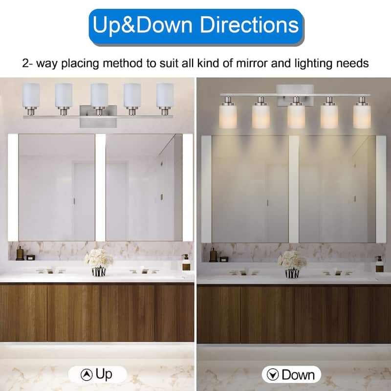 5-Light Bathroom Vanity Light