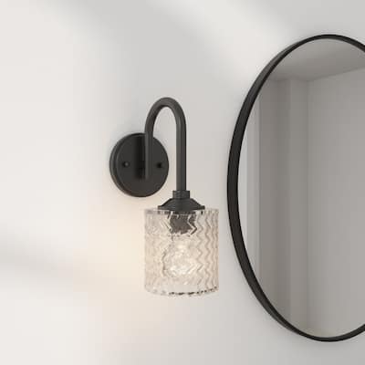 Acroma 1-light Dimmable Armed Sconce Wall Sconce