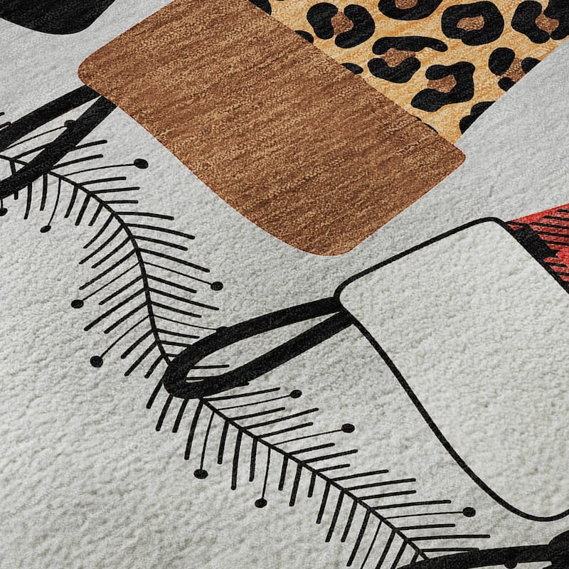 Premium Washable Super Soft Merry Christmas Stockings Mayfield Rug
