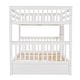 preview thumbnail 8 of 10, Full-Over-Full Bunk Bed with Ladders and Two Storage Drawers