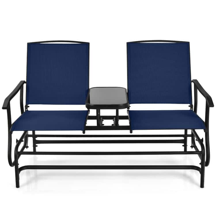 Comfortable 2-Person Loveseat for Patio and Garden - 57" x 28" x 38" (L x W x H)