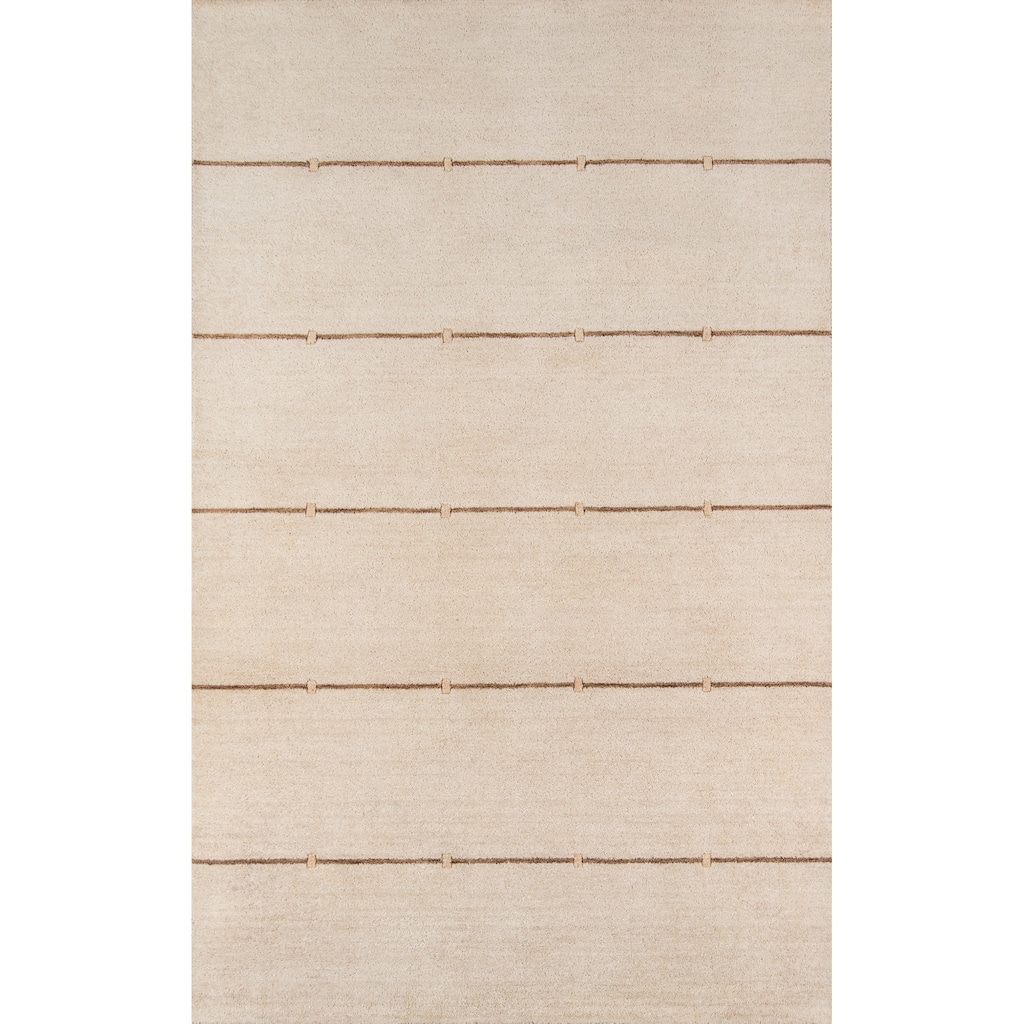 Momeni Gramercy Hand Loomed Wool Contemporary Striped Area Rug