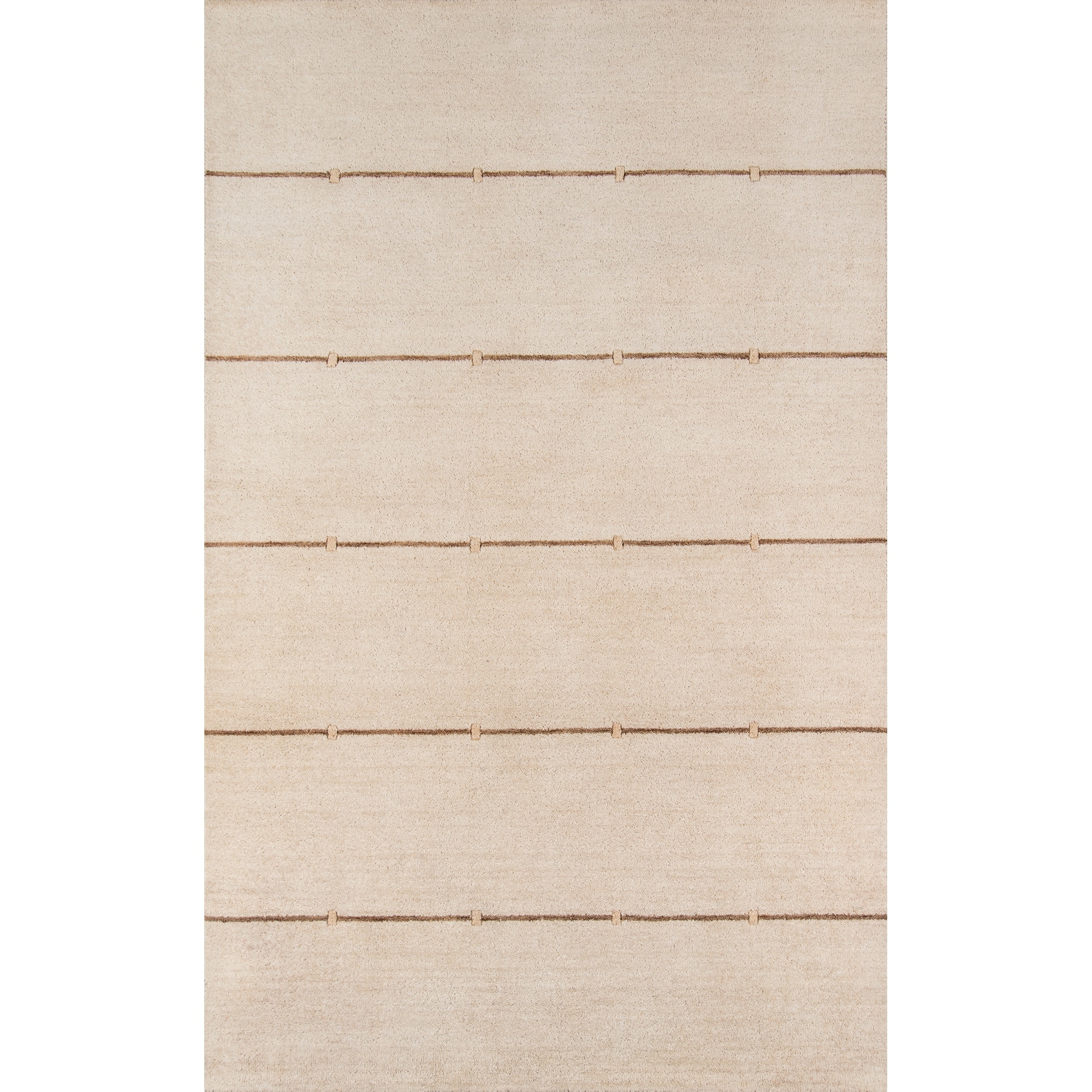 Momeni Gramercy Hand Loomed Wool Contemporary Striped Area Rug