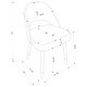 preview thumbnail 3 of 1, Lindsey Upholstered Dining Side Chair (Set of 2)
