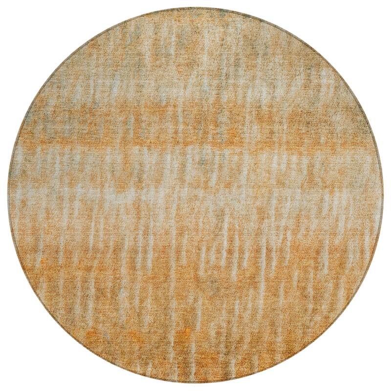 Machine Washable Indoor/ Outdoor Contemporary Ombre Chantille Rug