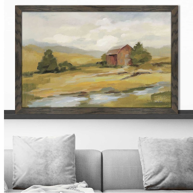 "Springtime Farm Neutral" by Silvia Vassileva Print on Acrylic.