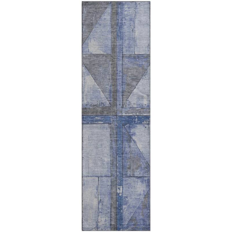 Premium Washable Super Soft Contemporary Geo Mayfield Rug