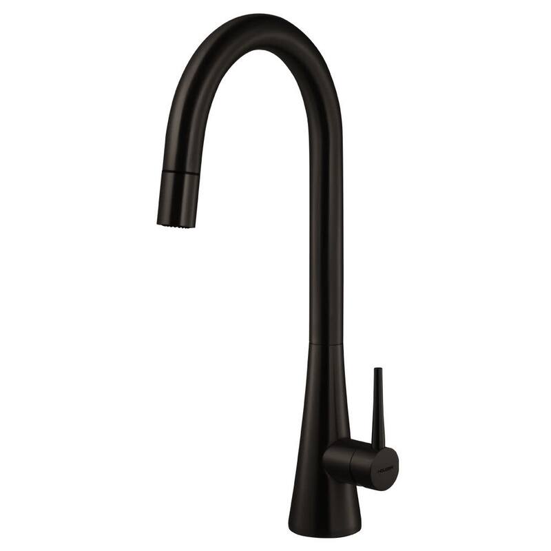 Houzer Soma Pull-Down Kitchen Faucet with CeraDox Lifetime Technology