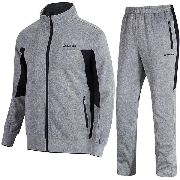 mens tracksuit set cheap