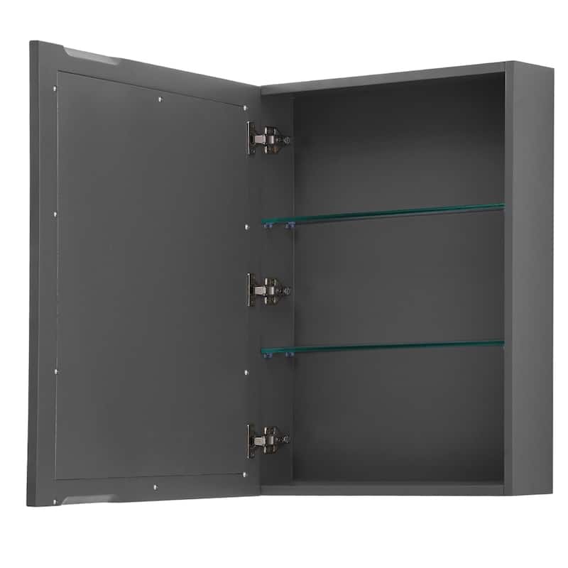 Daria 30-inch Single Vanity, No Top, Medicine Cabinet