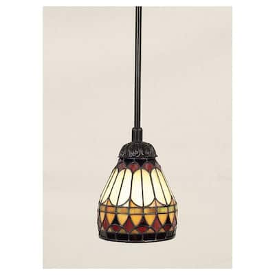 West End 1-Light Mini Pendant in Vintage Bronze