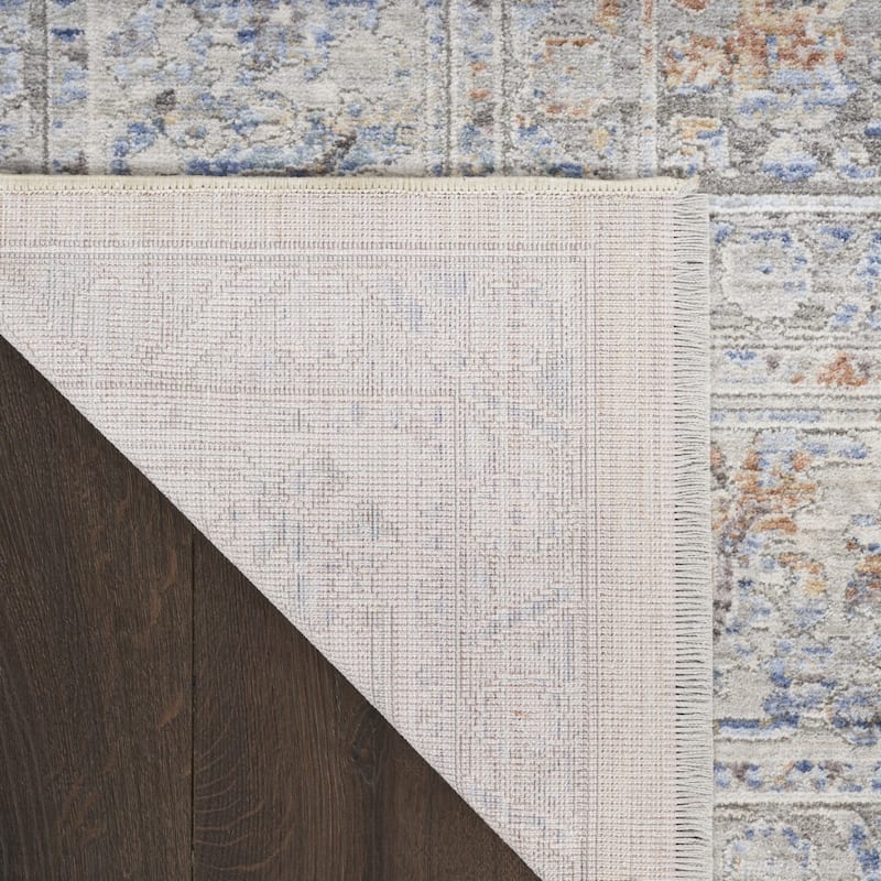 Nige Power Loomed Distressed Area Rug By HomeRoots - 12' Runner