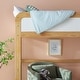 preview thumbnail 12 of 30, Walker Edison Twin Loft Bed with Ladder