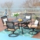 preview thumbnail 25 of 24, Viewmont 5-piece Outdoor Dining Set by Havenside Home
