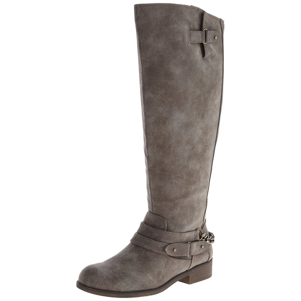 Madden Girl NEW Gray Women's Shoes Size 6M Caanyon Riding Boot