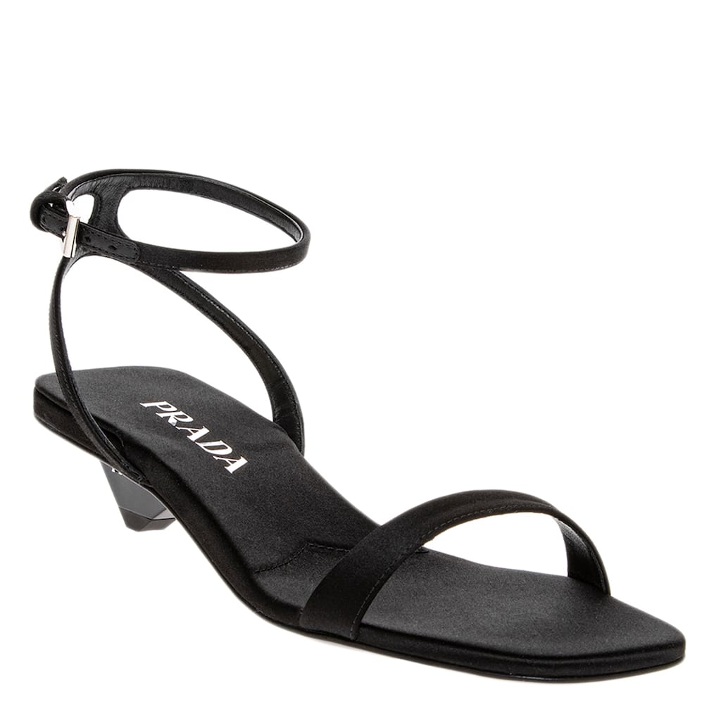 Prada Satin Sandals