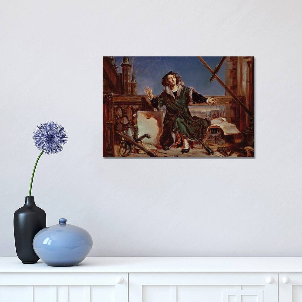 iCanvas "Nicolaus Copernicus The Astronomer" by Jan Matejko Canvas Print