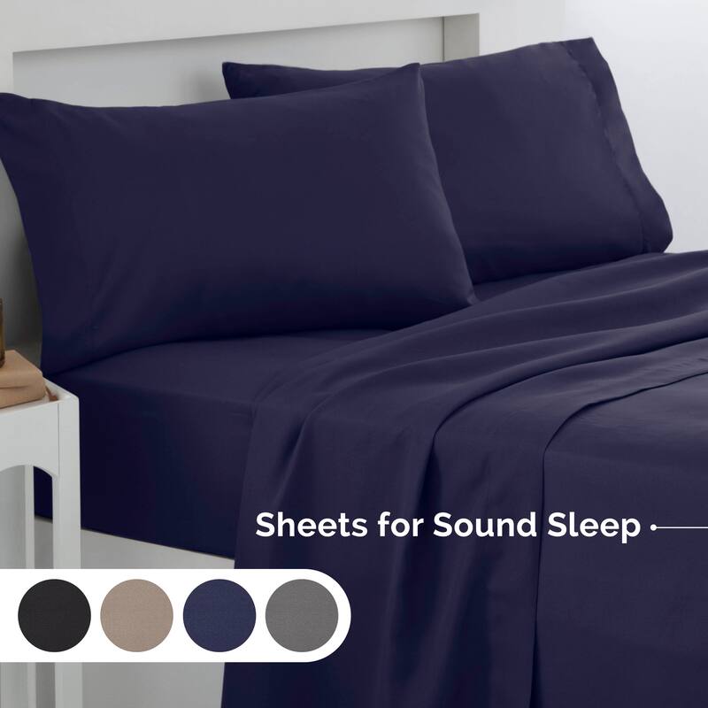 Martex Easy Living Brushed Microfiber Soft Wrinkle Resistant Sheet Set