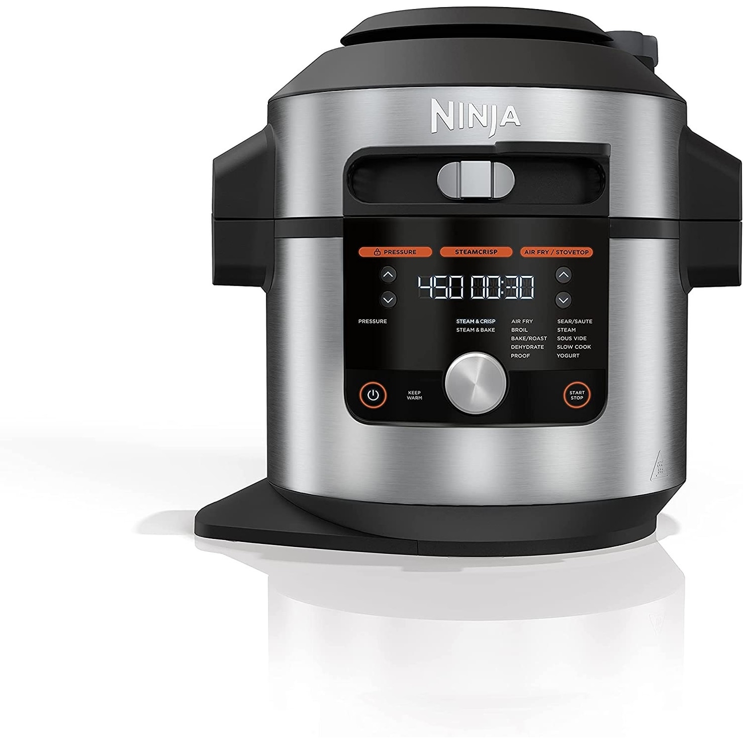 Ninja OL601 Foodi XL Pressure Cooker (Silver/Black) - Bed Bath