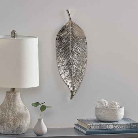 Ehlen Aluminum Leaf Wall Decor by Christopher Knight Home