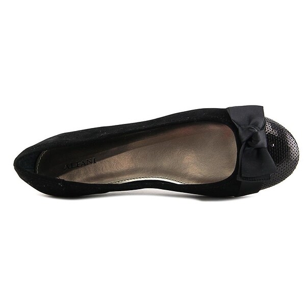 Alfani black flats clearance