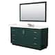 Option Green, Nickel Trim, Giotto Quartz Top