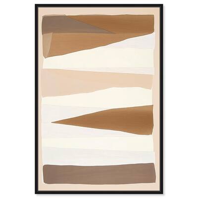 Linear Landscape II Canvas by Art Remedy