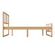 preview thumbnail 6 of 4, Modern Style Full Size Solid Wood Platform Bed for Kids,Teens,Adults