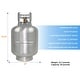preview thumbnail 4 of 9, Flame King 20LB Aluminum Propane Tank with Gauge & OPD Valve, Corrosion-Resistant and Rust-Free