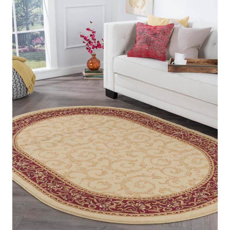 Rhythm Transitional Oriental Indoor Area Rug