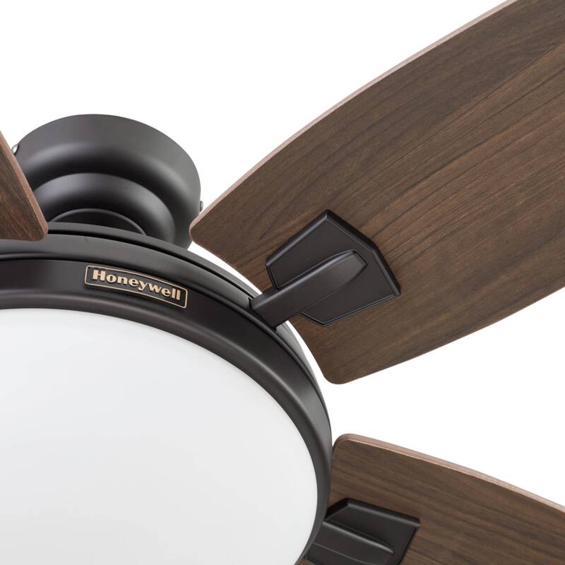 48" Honeywell Carmel Ceiling Fan with Integrated Light and Remote