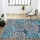 preview thumbnail 56 of 119, JONATHAN Y Marvao Modern Floral Textured Weave Indoor/Outdoor Area Rug
