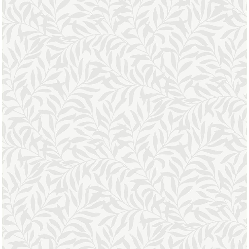 Brewster Salix Silver Leaf Wallpaper