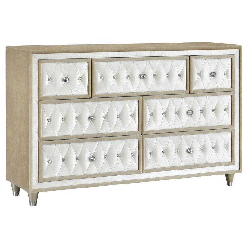 Antonella 5-Piece Upholstered Tufted Bedroom Set