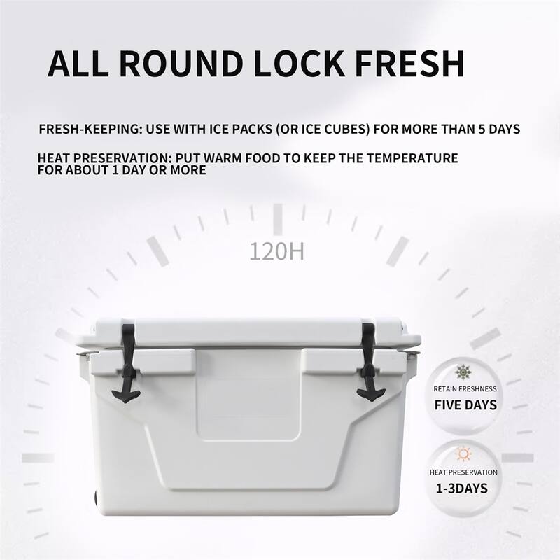 Ice Cooler Box 65QT Outdoor Camping Ice Chest Beer Box