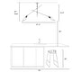 preview thumbnail 17 of 45, Modern Multi-Light Large Black Gold Sputnik Chandelier Metal Pendant Lights for Dining Room
