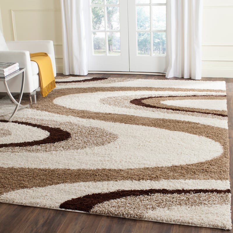 SAFAVIEH Art Shag Filippia Abstract Rug