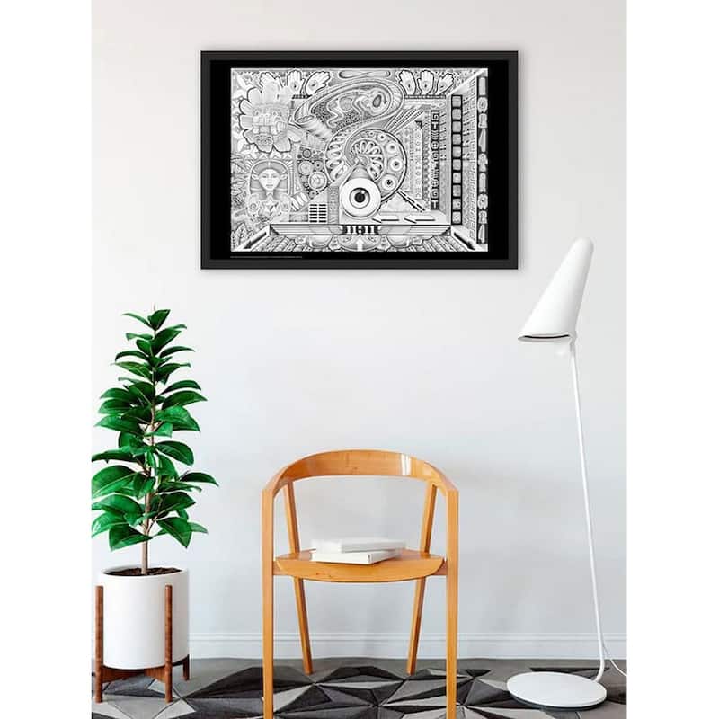 Divine Resonance by Chris Sheehan Framed Poster - 24 x 36 Inch
