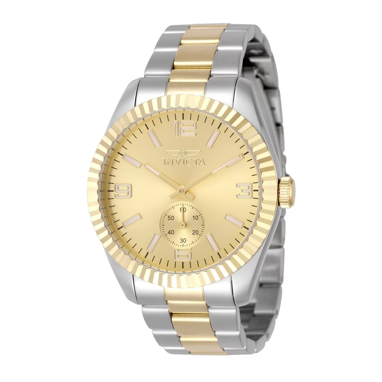 Invicta Men's 49388 Specialty Quartz Multifunction Gold Dial Watch