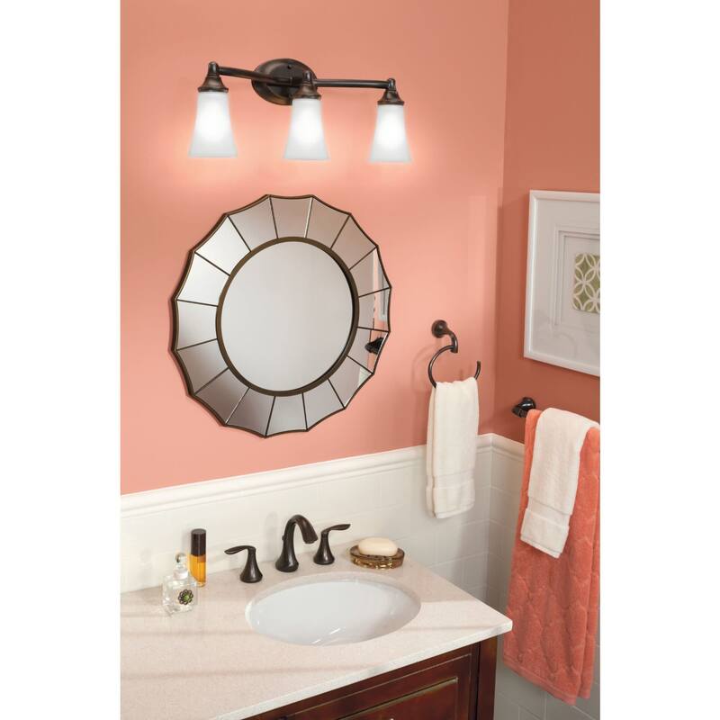 Moen TV6420 Eva 1.2 GPM Widespread Bathroom Faucet with Rough-in Valve