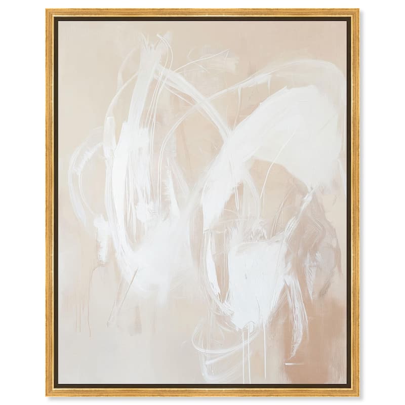 Void Symphony Haze I Canvas by Art Remedy - 36" x 45" - Gold
