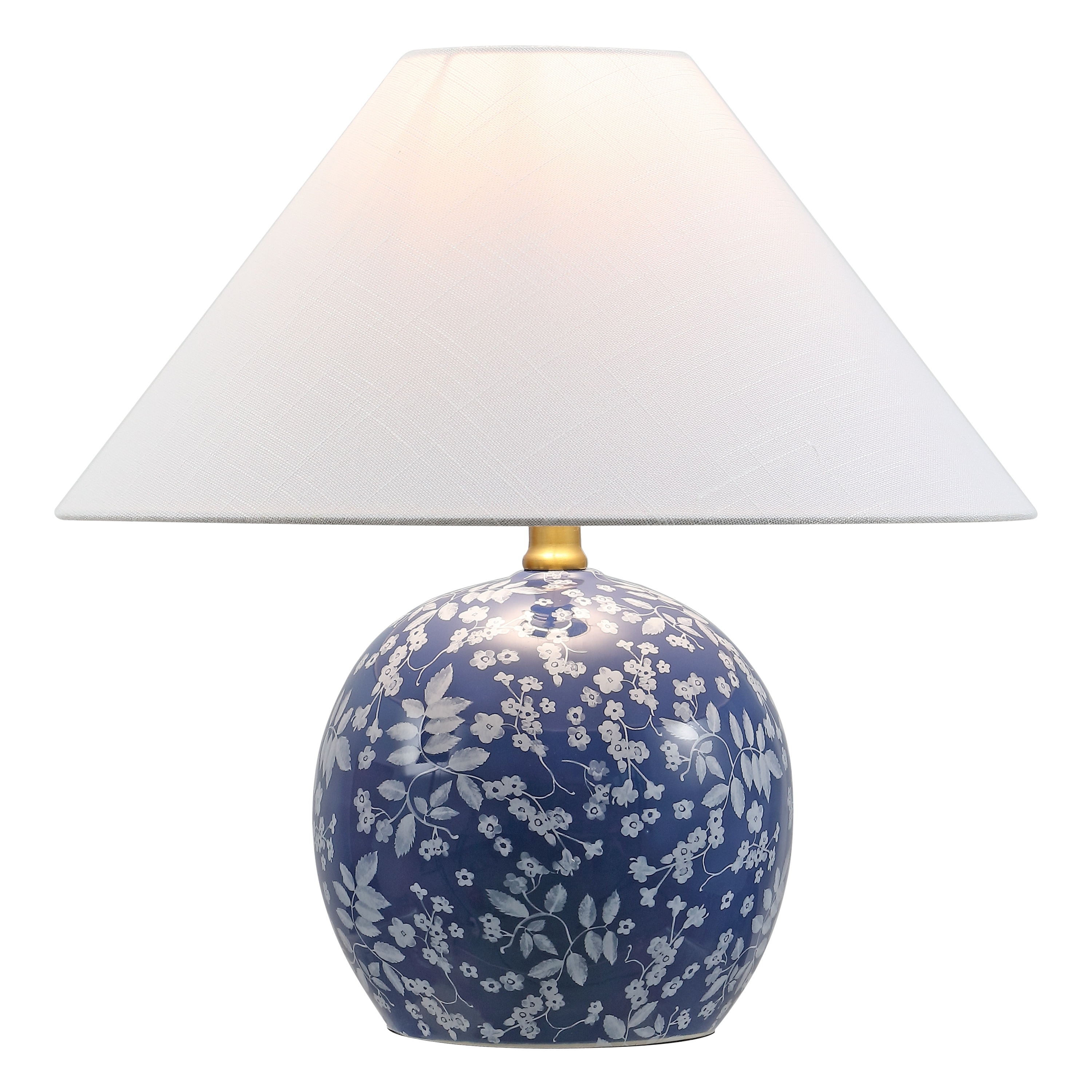 JONATHAN Y Felice 17.25" Ceramic Globe LED Table Lamp