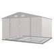 preview thumbnail 48 of 51, Patiowell 10' x 8'/10' x 10'Metal Outdoor Storage Shed with Goods Shelves/Floor Frame Garden Tool Shed for Backyard Garden